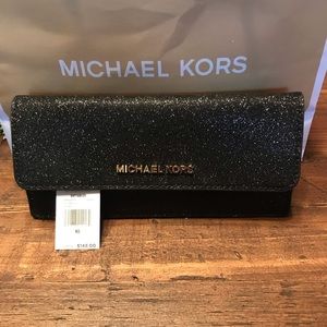 Michael Kors Glitter leather wallet